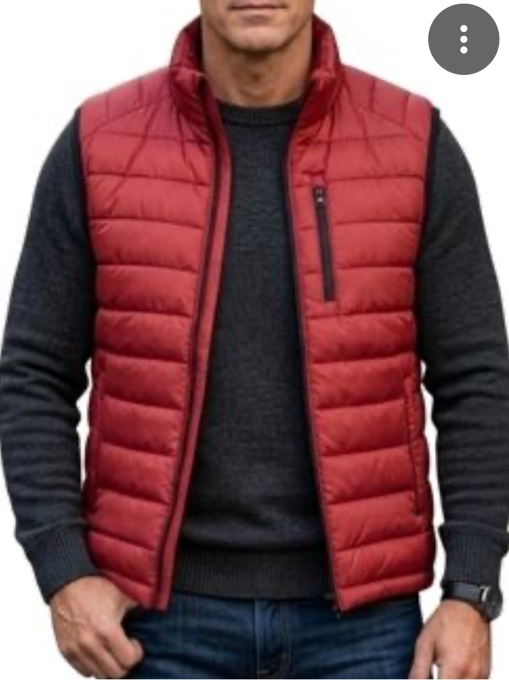 NWOT Zara Men Sleeveless Puffer Vest Size Medium